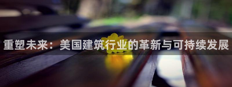 威九国际：重塑未来：美国建筑行业的革新与可持续发展