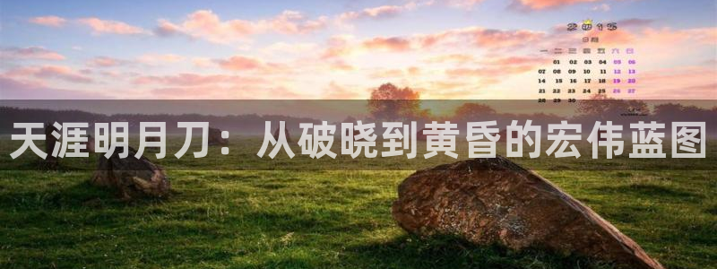 威九国际网站经常打不开怎么办：天涯明月刀：从破晓到黄昏的宏伟蓝图