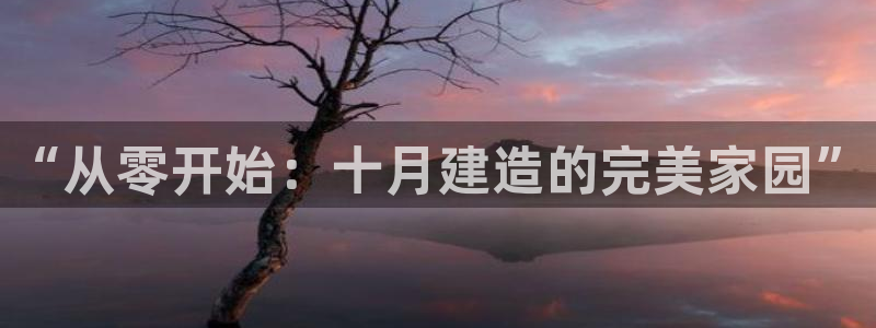 威九国际系列：“从零开始：十月建造的完美家园”