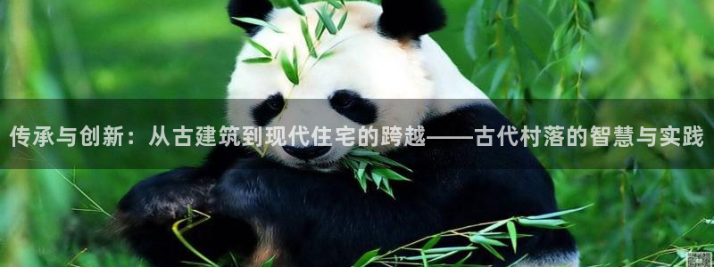 威九国际犯法吗：传承与创新：从古建筑到现代住宅的跨越——古代村落的智慧与实践