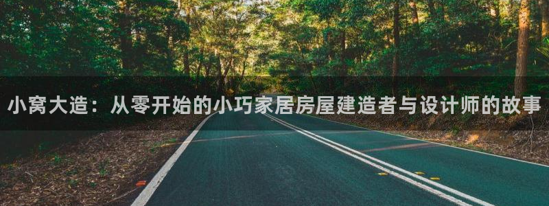 78mapp威九国际：小窝大造：从零开始的小巧家居房屋建造者与设计师的故事