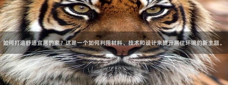 威九国际取款机怎么取：如何打造舒适宜居的家？这是一个如何利用材料、技术和设计来提