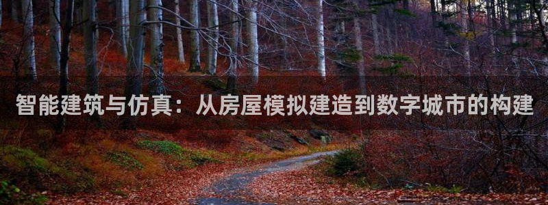 威九国际地址：智能建筑与仿真：从房屋模拟建造到数字城市的构建